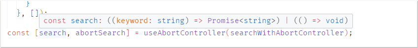 useAbortController-typescript-wrong-types